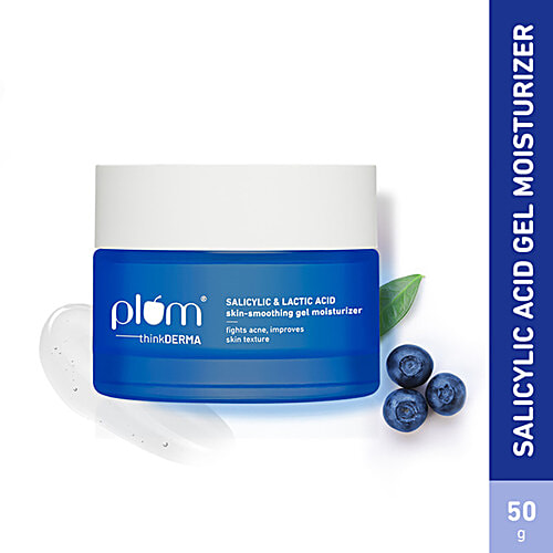 Buy Plum Salicylic & Lactic Acid SkinSmoothing Gel Moisturizer Online