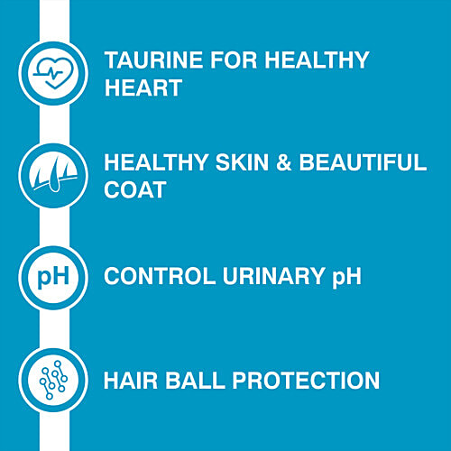 Purepet Ocean Fish Adult Cat Dry Food, 6 kg  Smart Food
Complete Nutrition