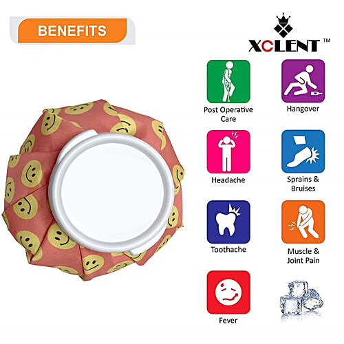 Xclent Ice Cool Pack Ice Bag - Multicoloured, 1 pc  