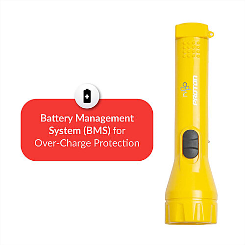 Nippo Proton Rechargeable LED Torch - 2 W, 1 pc  