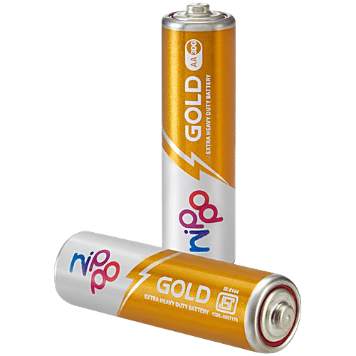 Nippo Gold AA 3 DG Extra Heavy Duty Battery, 4 pcs  