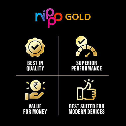 Nippo Gold AA 3 DG Extra Heavy Duty Battery, 4 pcs  