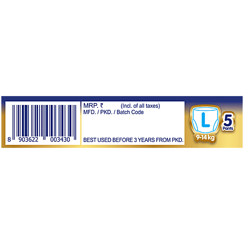 Mamy Poko Pants Extra Absorb Diaper Pants - L, 9 To 14 kg, 5 pcs  