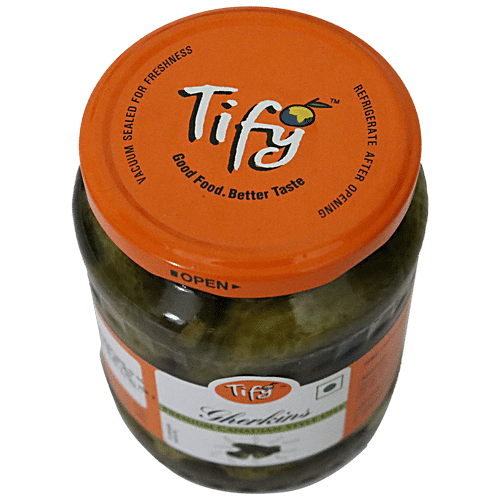 Tify Gherkins Premium Canadian Style Dill, 670 g