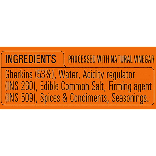 Tify Gherkins Premium Canadian Style Dill, 670 g