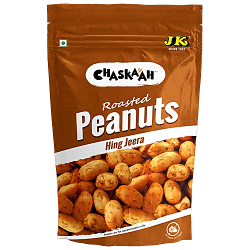 JK Chaskaah Roasted Hing Jeera Peanuts, 140 g