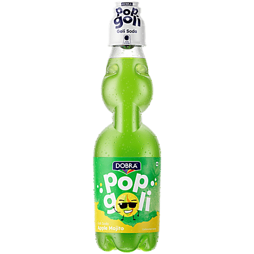Dobra Pop Goli Soda - Apple Mojito, 225 ml Refreshing Taste
Innovative Bottle