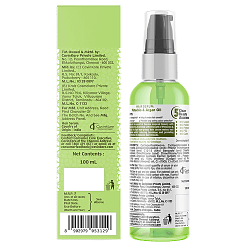 Buds & Berries Hair Serum - Pistachio & Argan Oil, 100 ml  Repair & Colour Protect