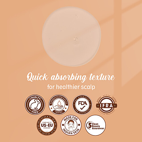 Buds & Berries Hair Tonic - Ginger & Vetiver, 100 ml  Helps Fight Dandruff