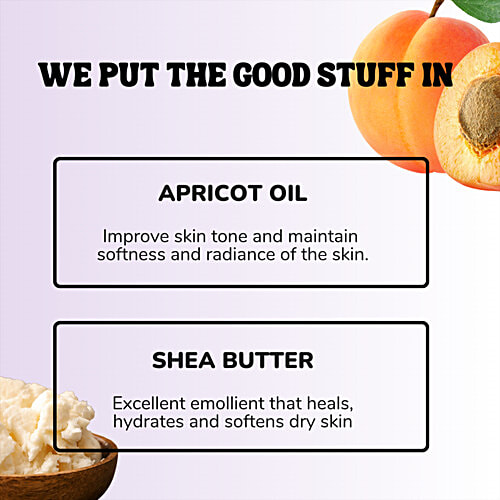 Baebeau Whipped For You Body Butter, 200 g With Apricot Oil and Shea Butter, Suits All Skin Types, 100% Vegan, Cruelty Free, Sulphate & Phthalate Free