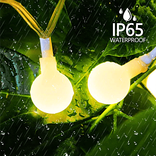 Desidiya 16 Snowball LED Curtain String Window Lights, 1 pc