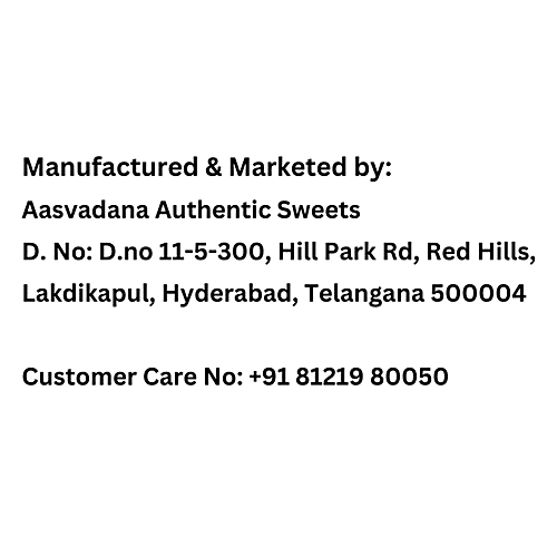 Aasvadana Sugar Ghee Putharekulu, 100 g