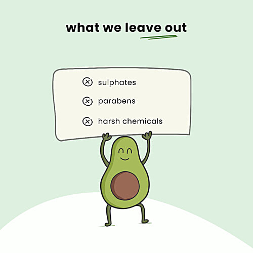 Baby Plum Avocado Baby Shampoo - Tear Free, 200 ml  Mildly Conditions and Softens, pH Balanced, Tested Allergen Safe, 100% Vegan