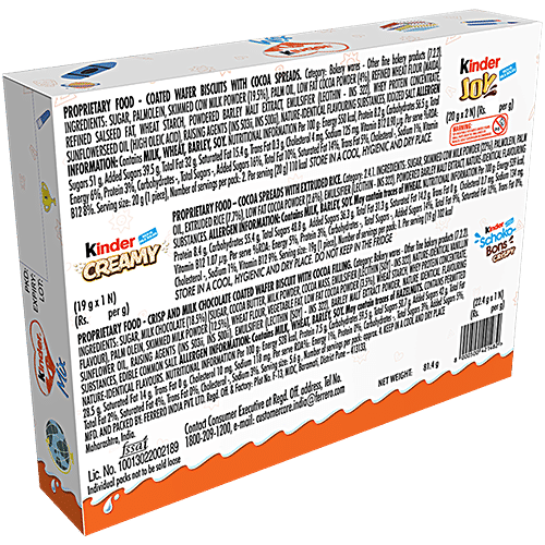 Kinder Festive Selection Assorted Box For Kids - Pink, 81.4 g (4 pcs) 