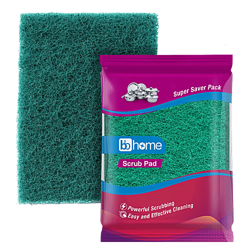 bb home Scrub Pad - Large, 1 pc (7.5 x 10 cm)