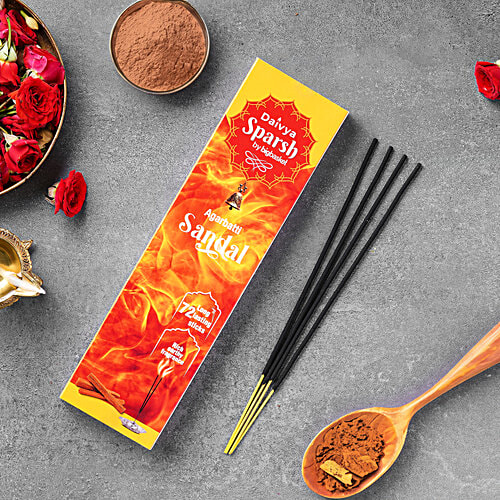 Daivya Sparsh by bigbasket Sandal Agarbatti, 72 pcs  