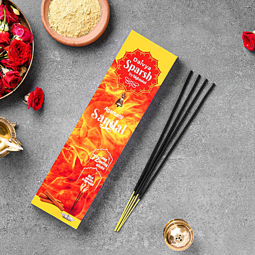 Daivya Sparsh by bigbasket Sandal Agarbatti, 72 pcs  