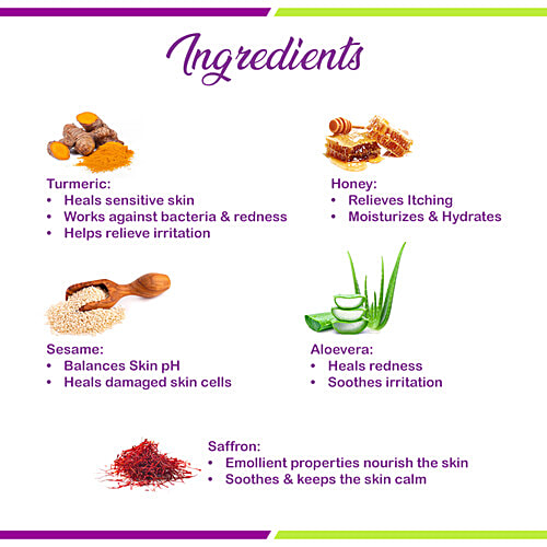 Babiecorn Kick Butt Diaper Rash Cream | Baby Diaper Rash Cream for Butt Skin | 100% Ayurvedic Made With Honey, Sesame, Turmeric, Saffron, and Aloe-Vera Extracts, 100 g  