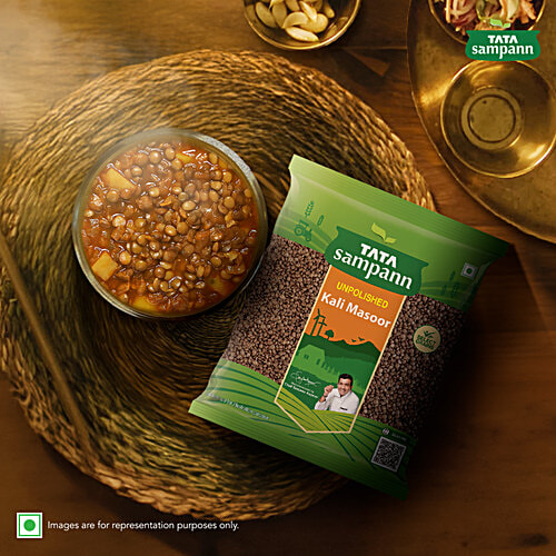 Tata Sampann Unpolished Kali Masoor, 1 kg