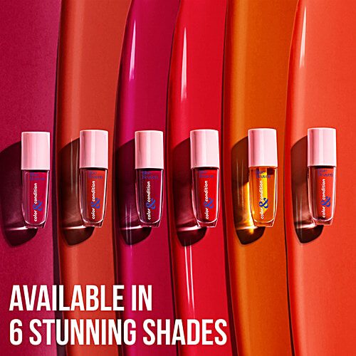 Blue Heaven Color & Condition Tinted Lip Oil, 4.2 ml Glazed Brown 