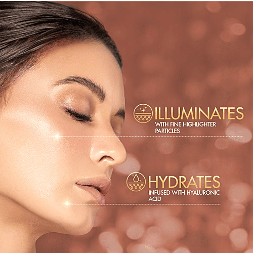 Lakme 9 To 5 Lumi Tint Cream - Highlighter In Moisturizer, 60 g Silver Shimmer