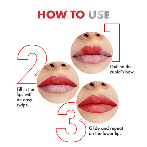 Lakme Cushion Matte Lipstick, 4.5 g Brown Chili Longlasting Matte