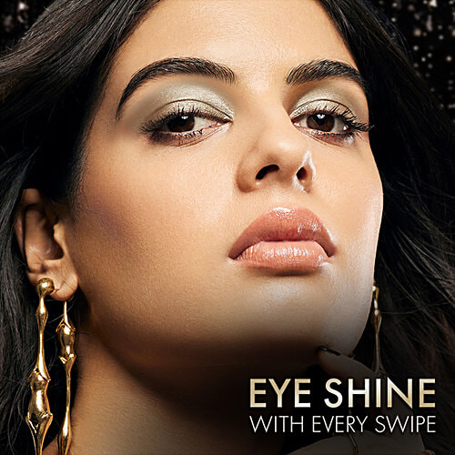 Lakme Absolute Explore Eye Paint, 3 g Champagne Rain High Glitter Pearls for intense shimmer