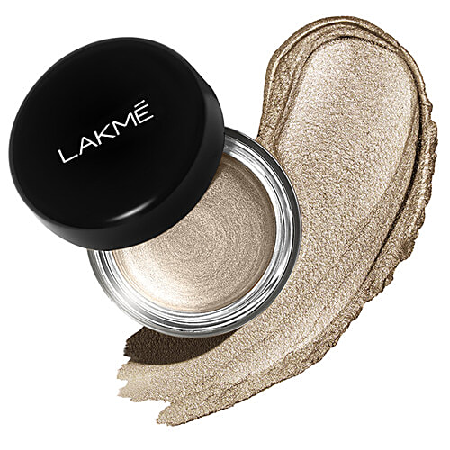 Lakme Absolute Explore Eye Paint, 3 g Champagne Rain High Glitter Pearls for intense shimmer