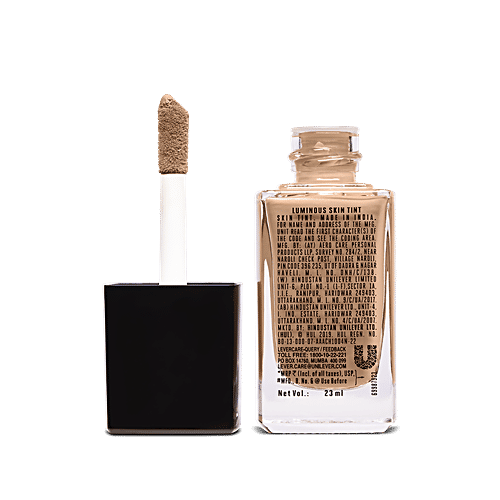 Lakme Absolute Luminous Skin Tint Foundation, 23 ml N200 Neutral Nude 2X Luminosity upto 24 hours, Low to medium coverage, Soft focus formula blurs lines and pores