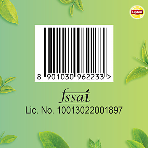 Lipton Clear & Light Green Tea, 65 g (50 Bags x 1.3 g Each)