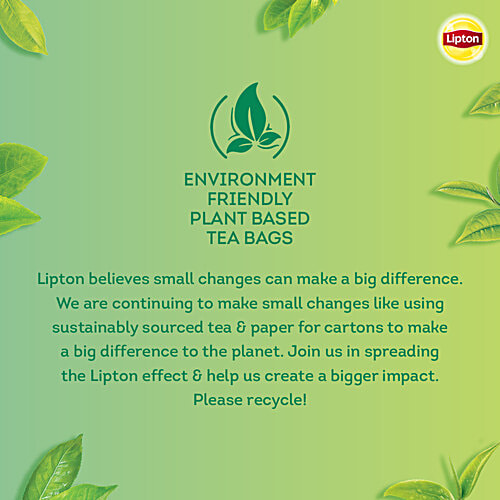 Lipton Clear & Light Green Tea, 65 g (50 Bags x 1.3 g Each)