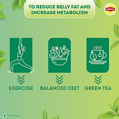 Lipton Clear & Light Green Tea, 65 g (50 Bags x 1.3 g Each)