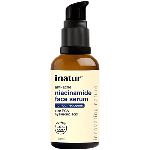 Buy INATUR Antiacne Niacinamide Face Serum Zinc, PCA, Hyaluronic
