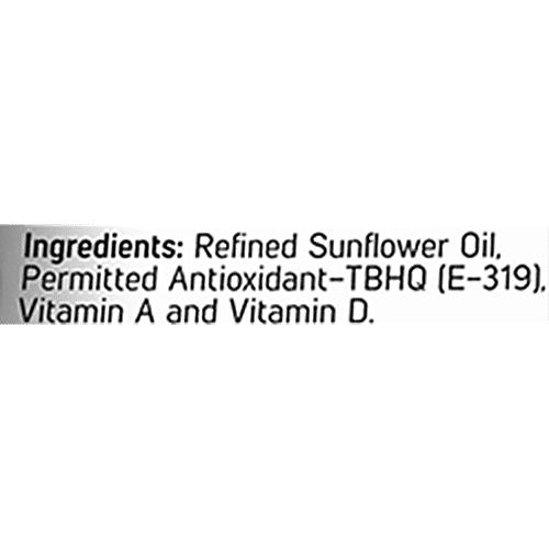 Fortune Sun Lite Refined Sunflower Oil, 500 ml Pouch Trans Fat Free