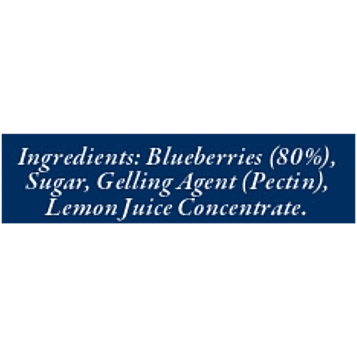 d'arbo Reduced Sugar Jam - Blueberry, With 80% Fruit Content, 250 g Bottle 