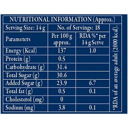 d'arbo Reduced Sugar Jam - Blueberry, With 80% Fruit Content, 250 g Bottle 