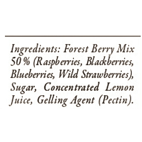 d'arbo Forest Berries Fruit Spread, 450 g Bottle Handcrafted Spread
 Vibrant Flavours
 Natural Goodness