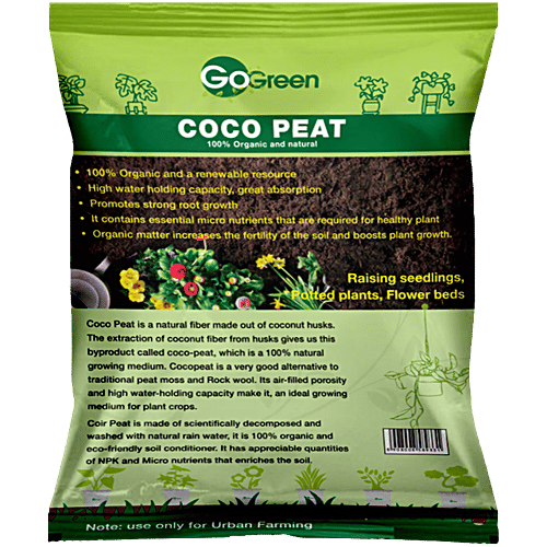 Go Green Coco Peat, 3 kg Pouch 
