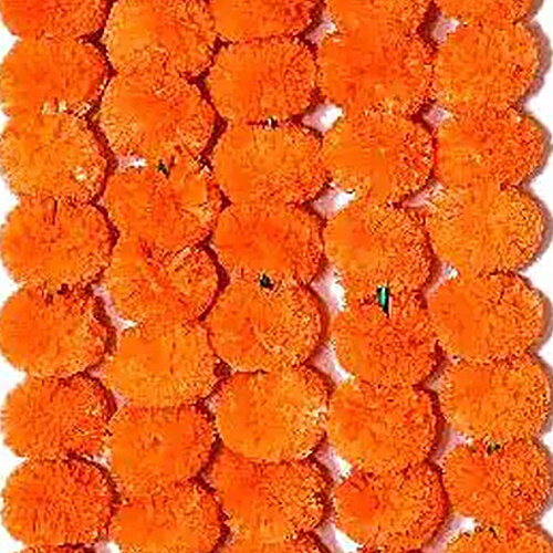 Se7en Toran/ Mala/ Bandhanwar/ Artificial Marigold Flower - For Decoration, Assorted, 2 pcs (Color May Vary As Per Availability) 