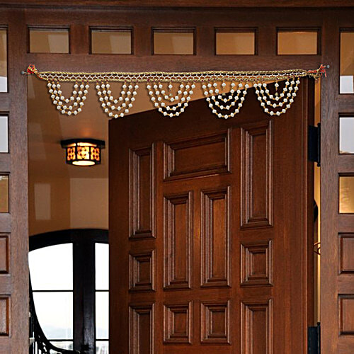 eCraftIndia Decorative Colorful Bandhanwar/Toran/Mala, Door Hanging, 1 pc  Decorative Colourful
 Traditional Indian Artistry