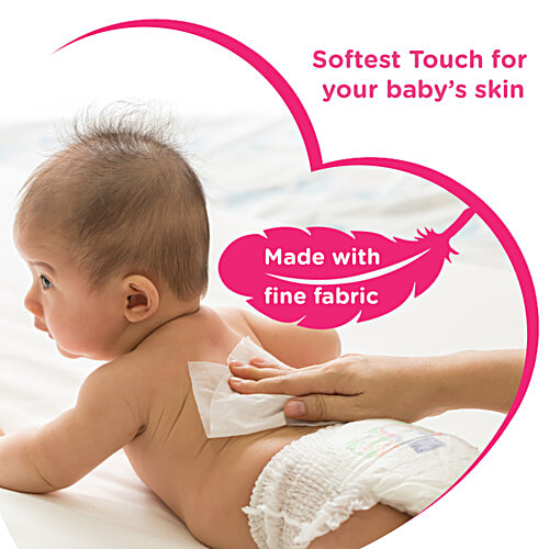 Morisons Baby Dreams Soft Baby Wipes, 80 pcs (Pack of 4)