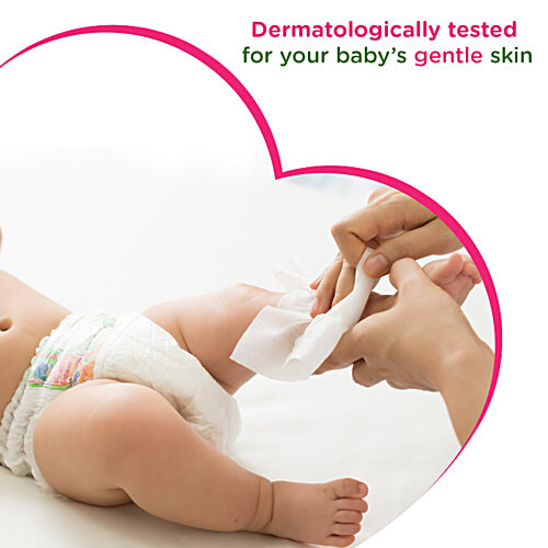 Morisons Baby Dreams Soft Baby Wipes, 80 pcs (Pack of 4)