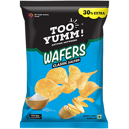 Buy Too Yumm! Classic Salted Potato Wafers Online at Best Price of Rs