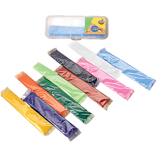 Tota Rangoli Colour Powder Rang - For Puja, Ceremony, Functions Decoration, 50 g (10 pcs) Vibrant Colours
 Hassle-free Rangoli