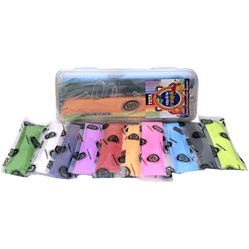 Tota Rangoli Colour Powder Rang - For Puja, Ceremony, Functions Decoration, 50 g (10 pcs) Vibrant Colours
 Hassle-free Rangoli
