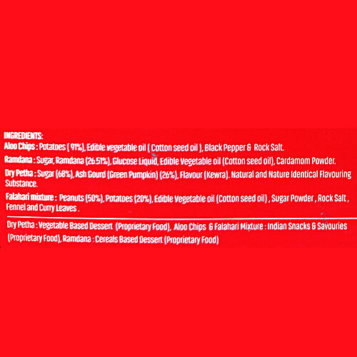 Haldiram's Navratra Delight - Treats For Fasting, (Aloo Chips + Ramdhana + Dry Petha + Falhari Mixture), 500 g  Deliciously Divine Treats For Your Fasting