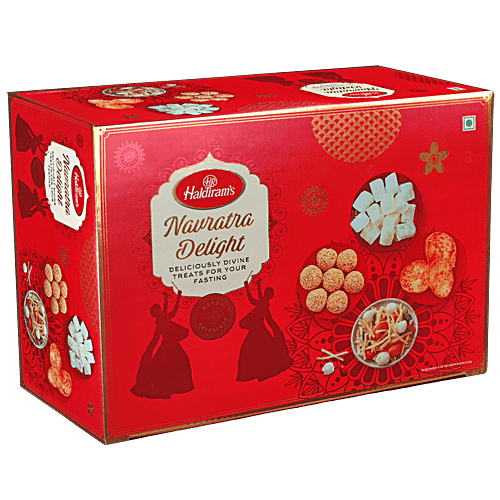 Haldiram's Navratra Delight - Treats For Fasting, (Aloo Chips + Ramdhana + Dry Petha + Falhari Mixture), 500 g  Deliciously Divine Treats For Your Fasting