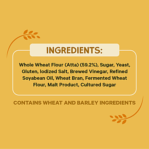 Harvest Gold Good Zero Atta Bread, 400 g  Breakfast Bread