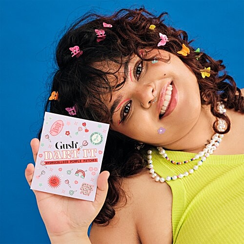 Gush Beauty Dart It Hydrocolloid Pimple Patches, 1 pc Heart Darts For Healing Acne, Zits and Blemishes