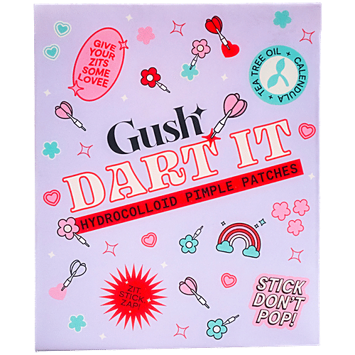 Gush Beauty  Dart It Hydrocolloid Pimple Patches, 1 pc Petal Power 